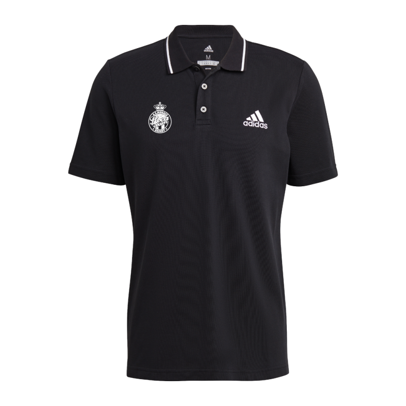 ROCA TEAM - POLO ADIDAS NOIR ADULTE