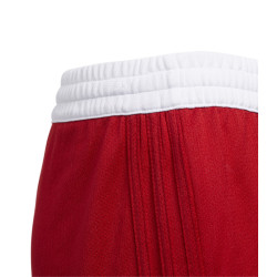 ROCA TEAM - SHORT REVERSIBLE ENFANT ADIDAS ROUGE / BLANC