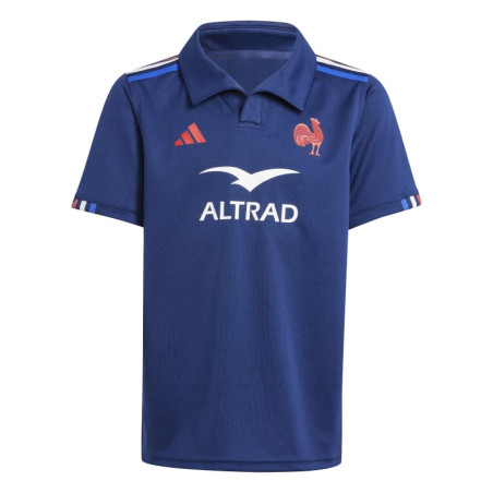 ADIDAS - MAILLOT EQUIPE DE FRANCE DE RUGBY DOMICILE JUNIOR