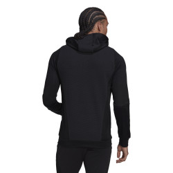 Adidas - Sweatshirt 1/4 zip Noir