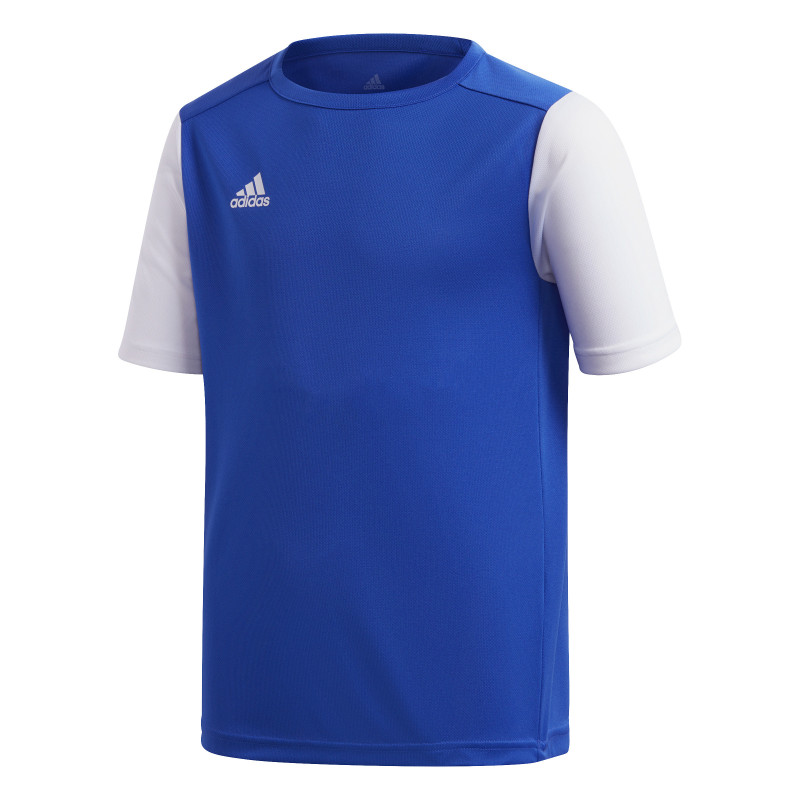 Adidas - Maillot football Junior Estro 19 Bleu et blanc