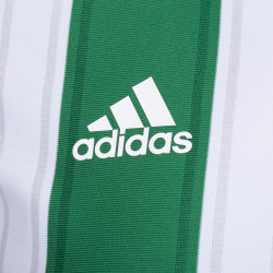 Adidas - Maillot football Homme Striped 21 Vert et blanc