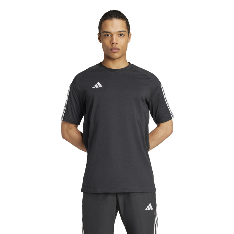 Adidas - T-shirt classique football Tiro 23 Noir