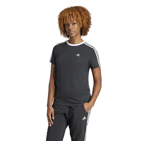 Adidas - T-shirt Essentials 3-Stripes Femme